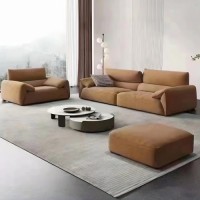 Minimalist sofa, interpret an elegant attitude towards life