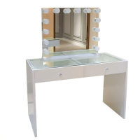 2 Drawer Vanity Table and Mirror (Regular Style) YX010-V